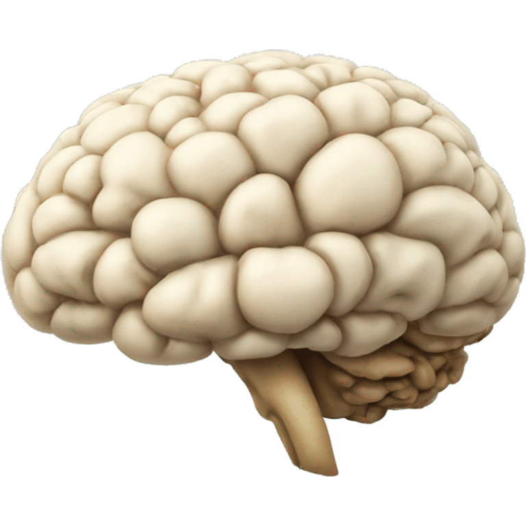 brain with mushrooms  emoji