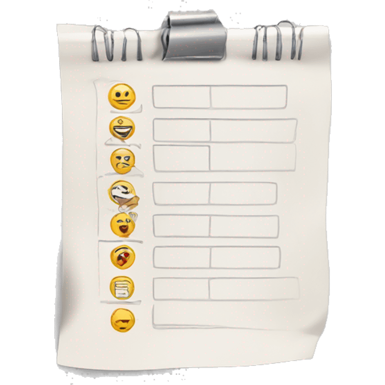 checklist emoji