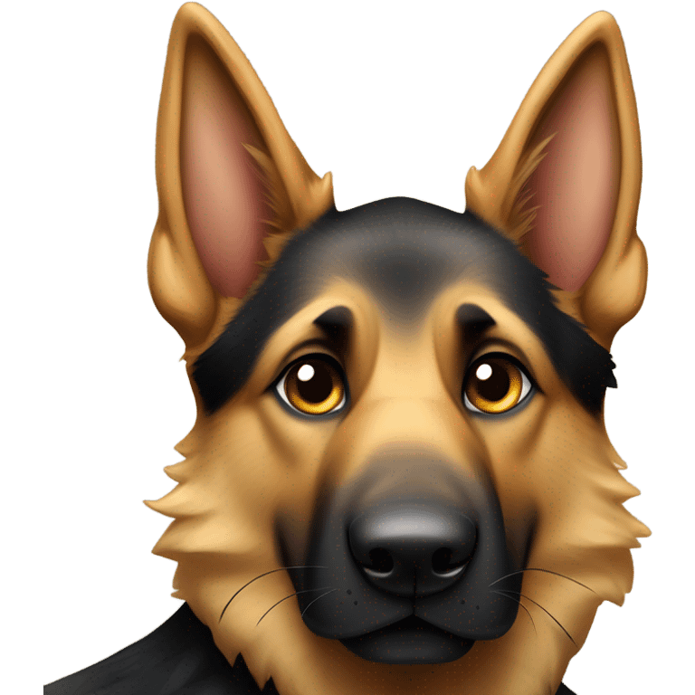 German Shepard  emoji