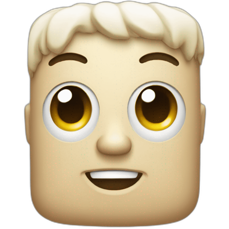 3D iPhone front  emoji