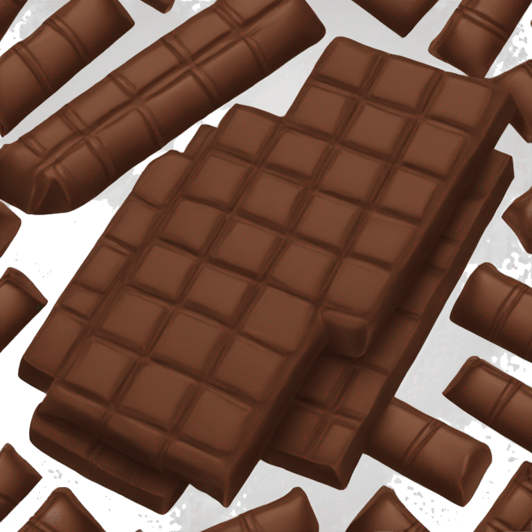 Delicious chocolate bar  emoji