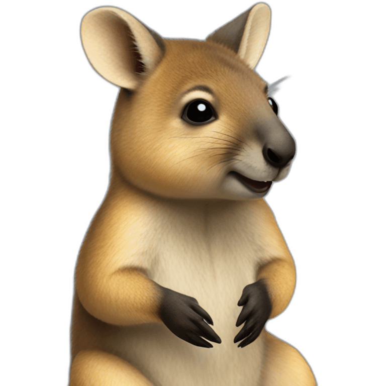 super quokka wallaby emoji