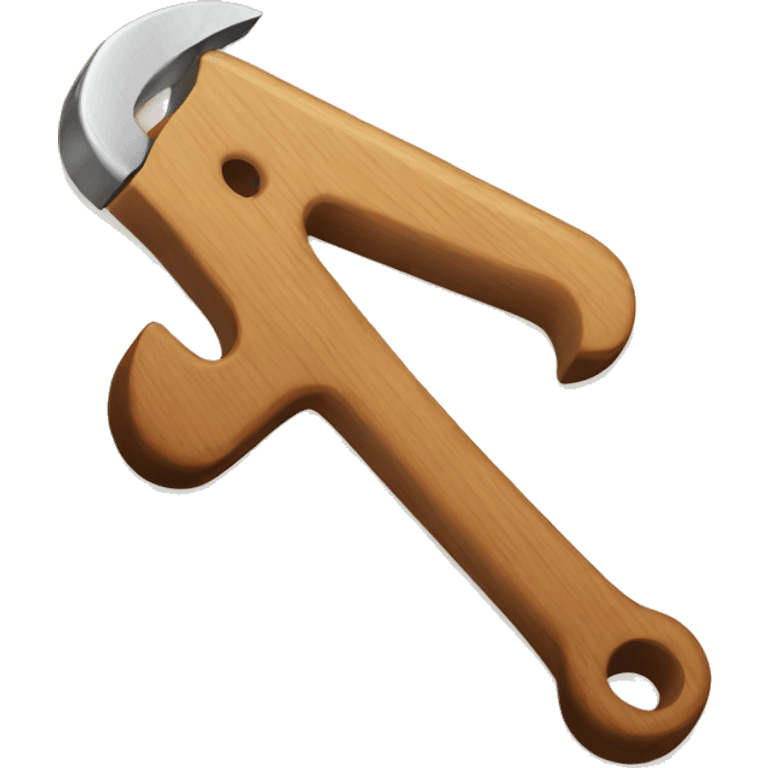 Wooden Wrench emoji