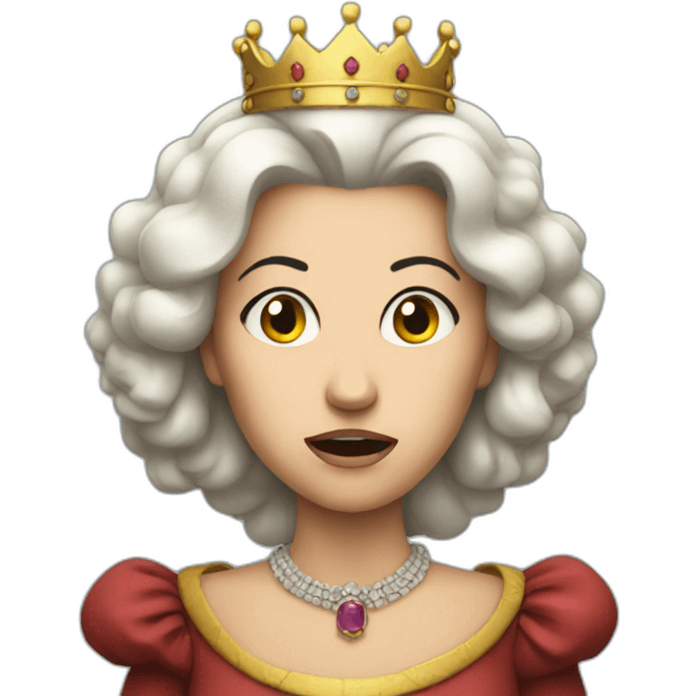 angry queen emoji