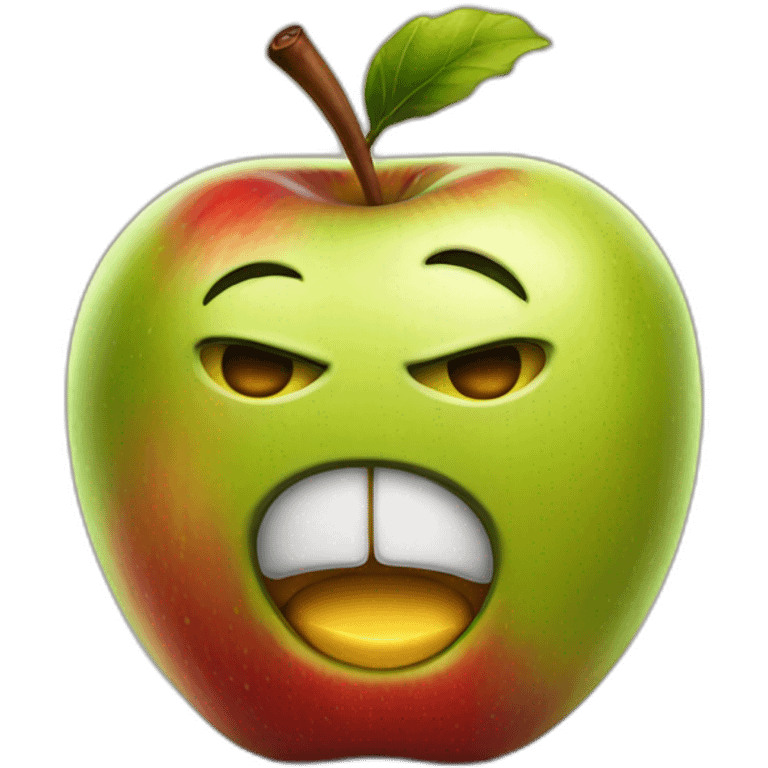 Angry orchard apple cider emoji