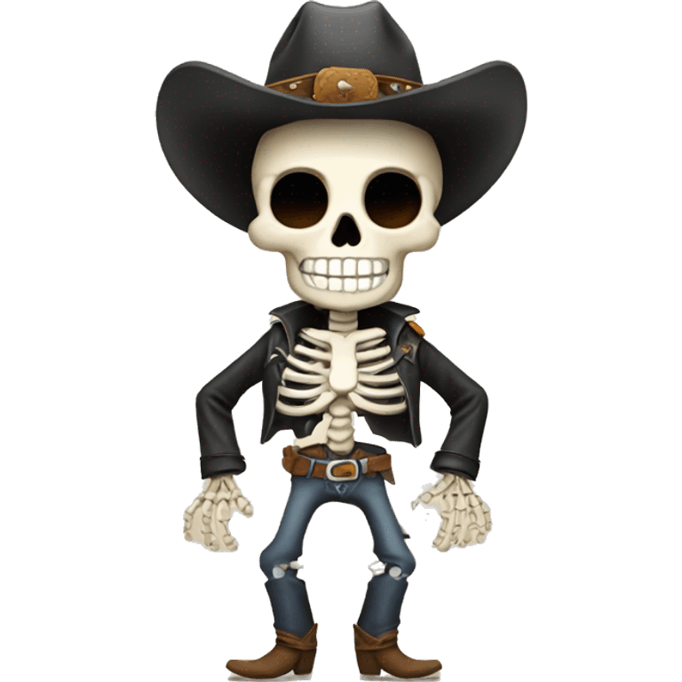 cowboy skeleton  emoji