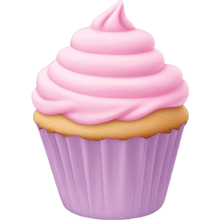 pastel pink cupcake  emoji