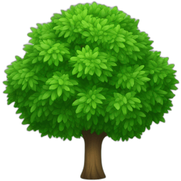 Green Bush emoji