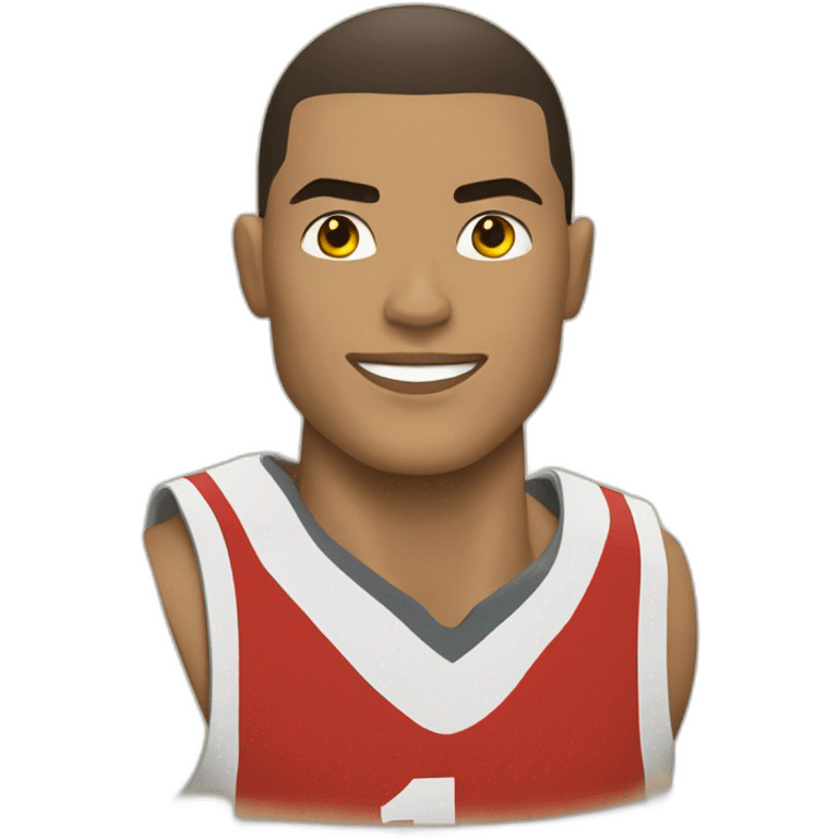 Ronaldo qui joue au basket emoji