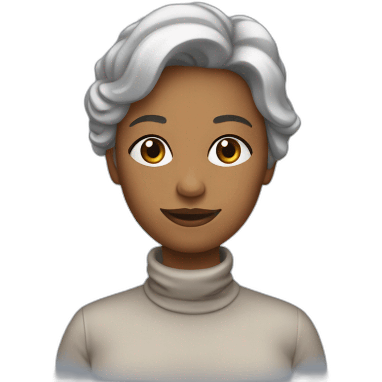 Une maman emoji