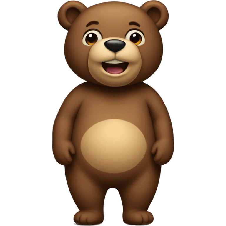 voluptuous bear emoji