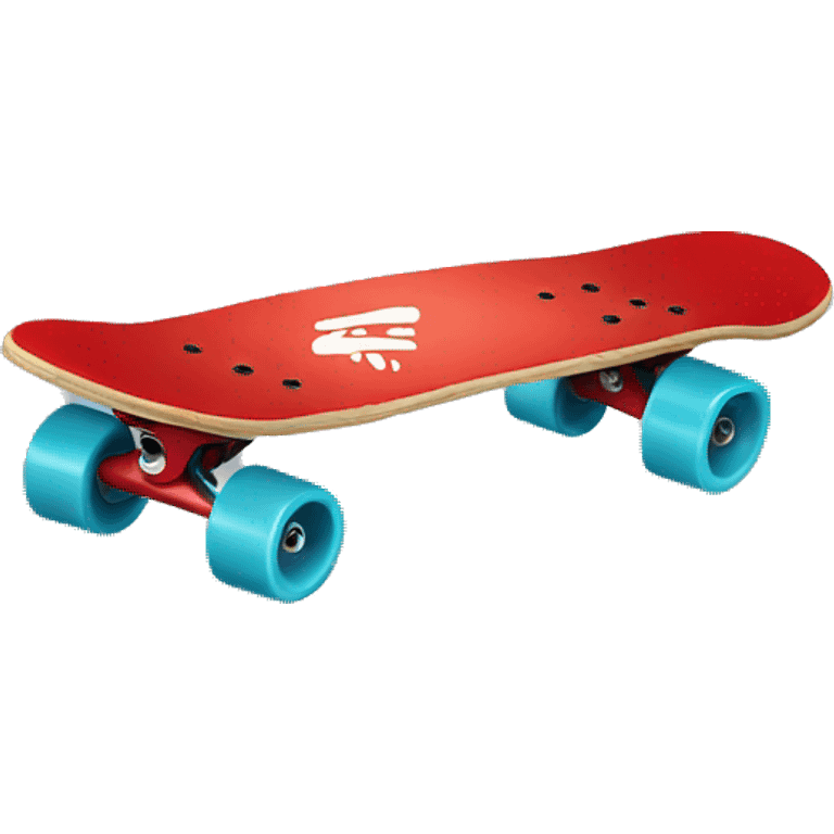 red skateboard emoji