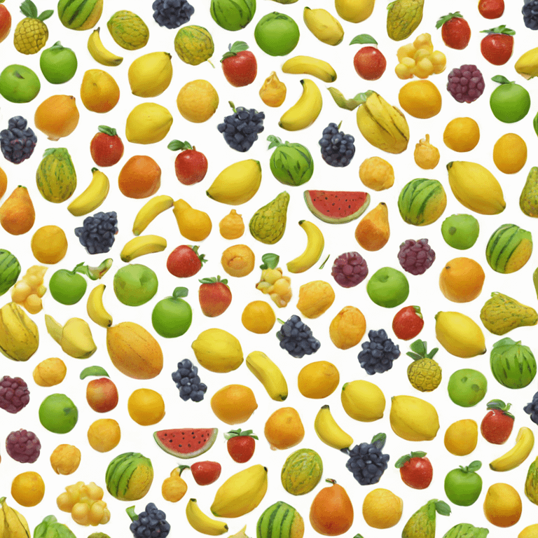 Fruits emoji