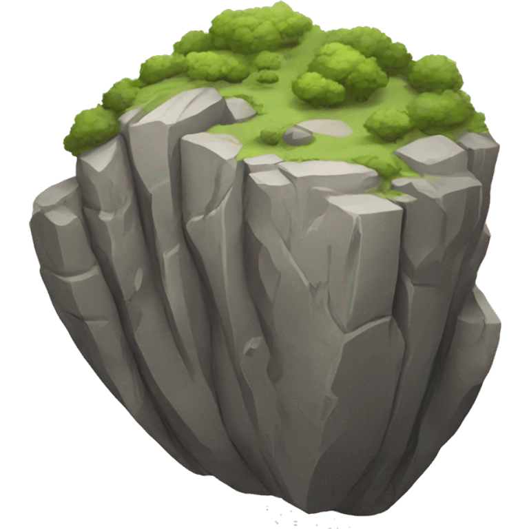 Upside down rock on  emoji