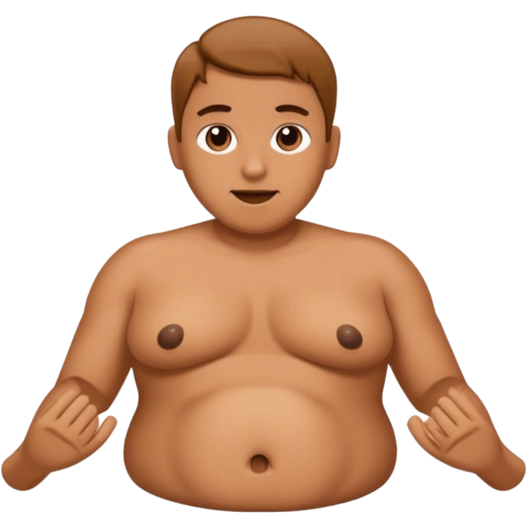 A belly emoji