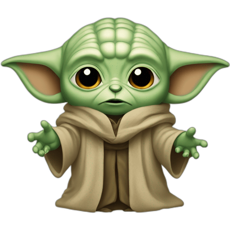 Yoda qui se bat avec harry potter emoji