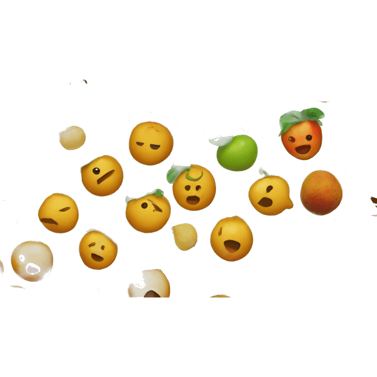 kaki the fruit emoji