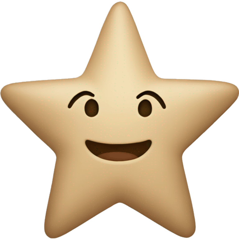 beige star emoji