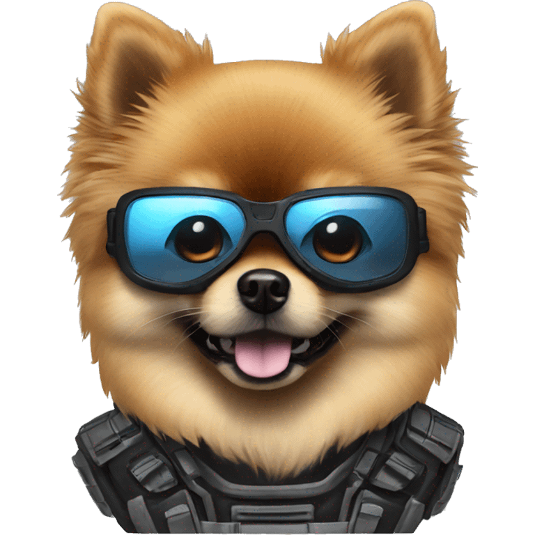 terminator pomeranian emoji