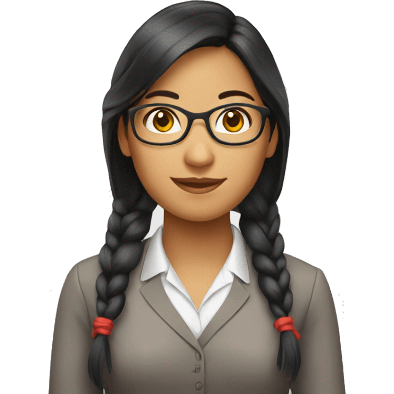 peruvian girl teacher emoji