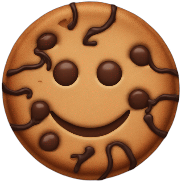 Chocolate Cookie  emoji