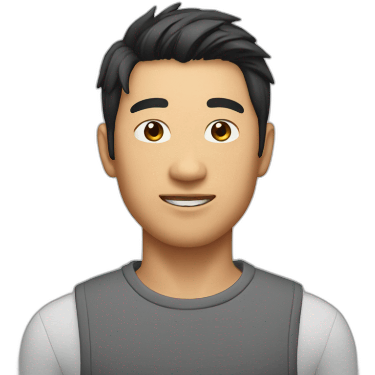 Asian Hunk emoji