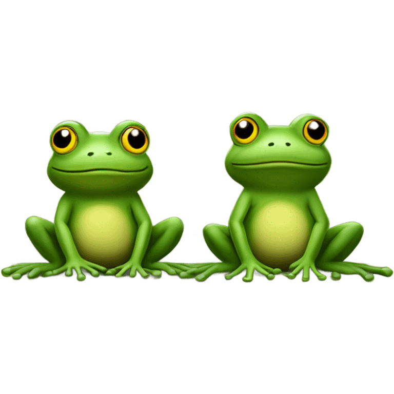 Porch frogs emoji