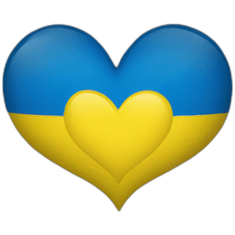 Ukraine heart emoji