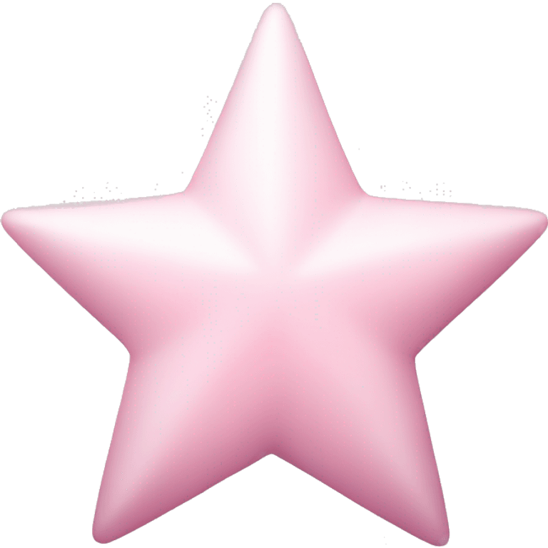 pale pink star sparkle emoji