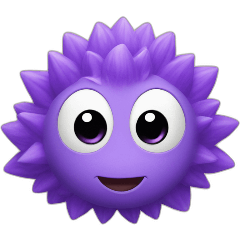 herisson violet emoji