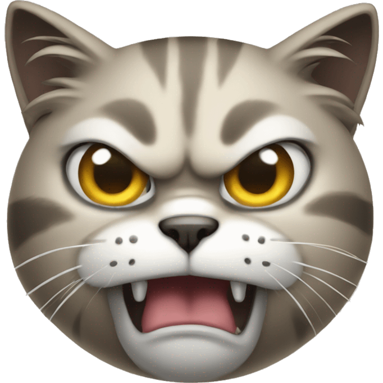 Angry cat emoji