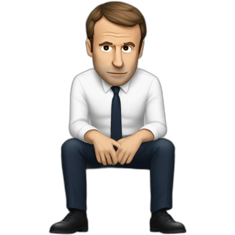 macron-pooping emoji