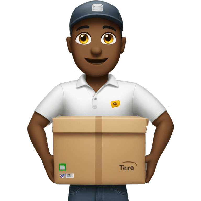 Amazon delivery driver  emoji