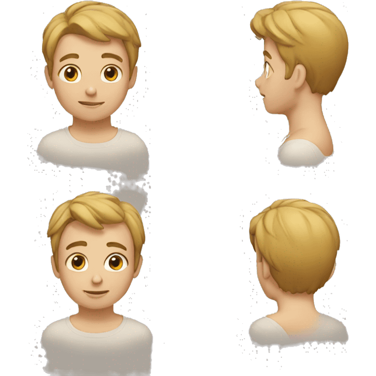 A boy emoji