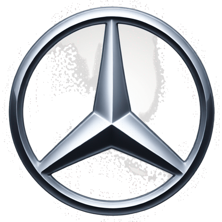 Mercedes Benz logo emoji