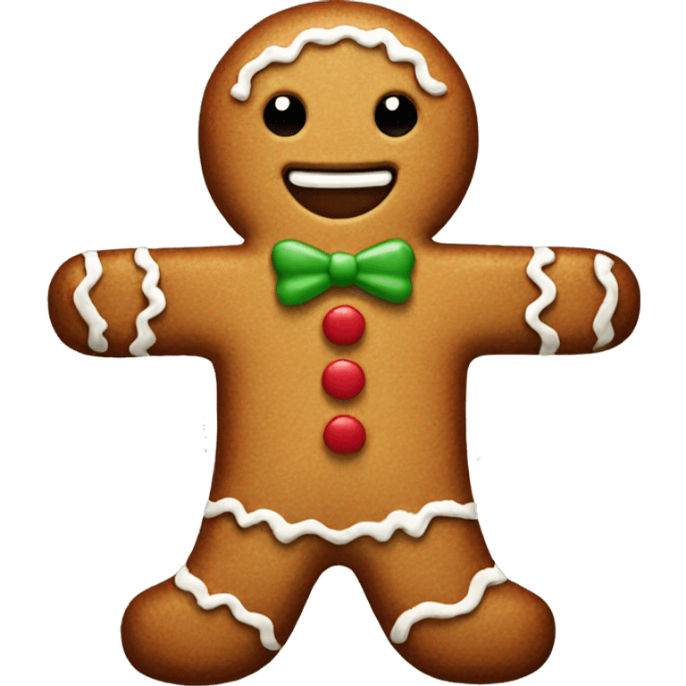 Gingerbread man  emoji