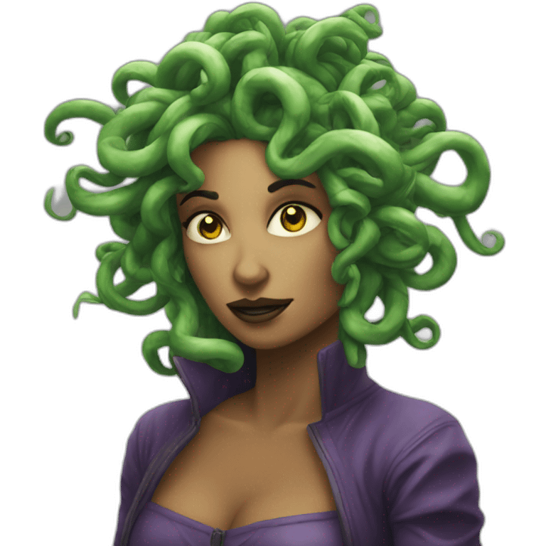 Medusa comic emoji