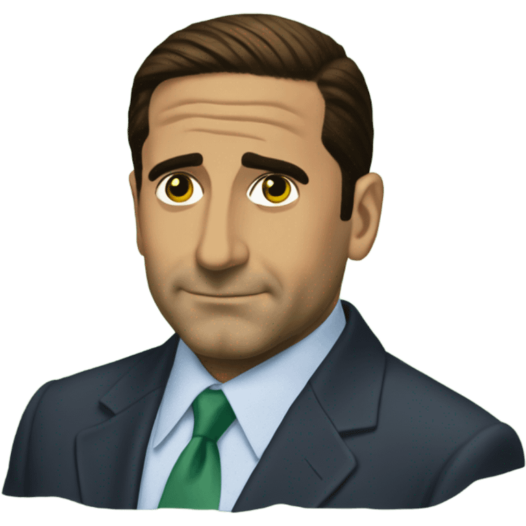 Michael Scott as a sea turtle emoji