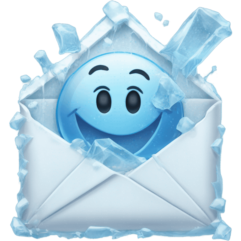 frozen email envelope emoji