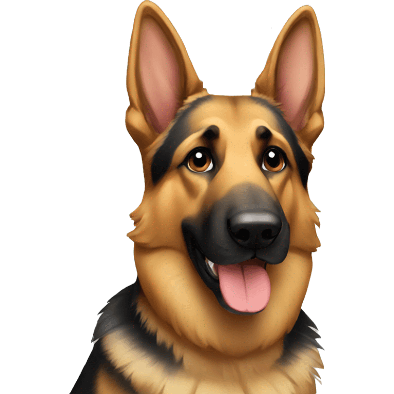 German shepherd emoji