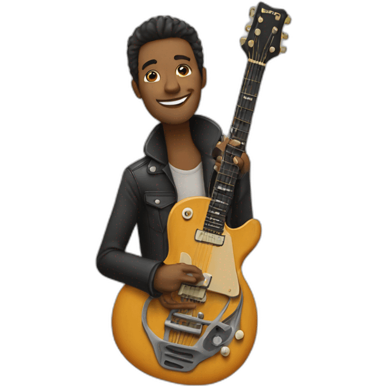 guitar player emoji