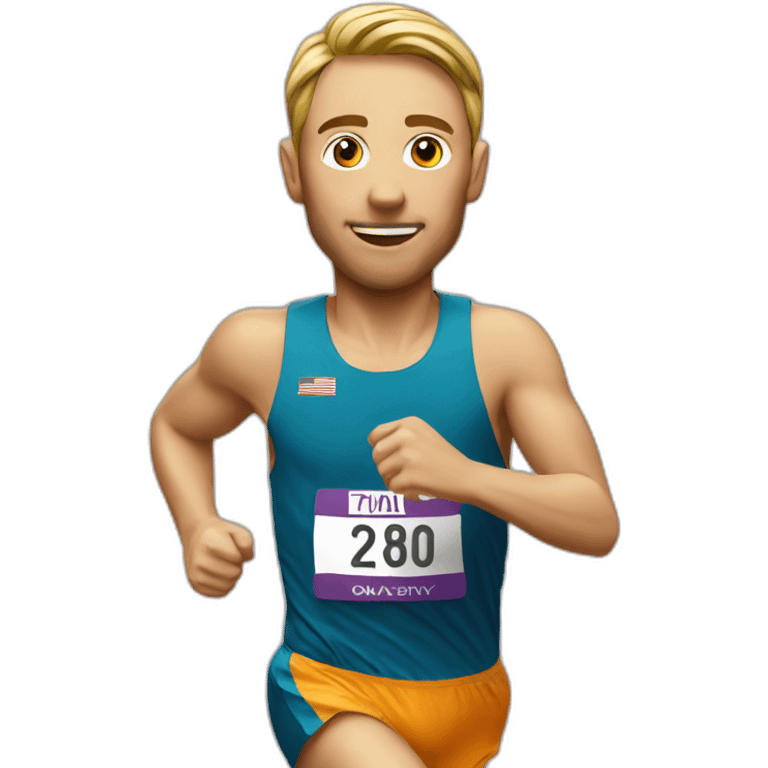 marathon runner emoji