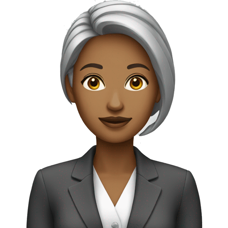 bussines woman emoji