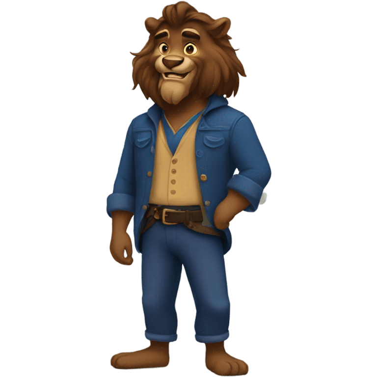 Disney beast emoji