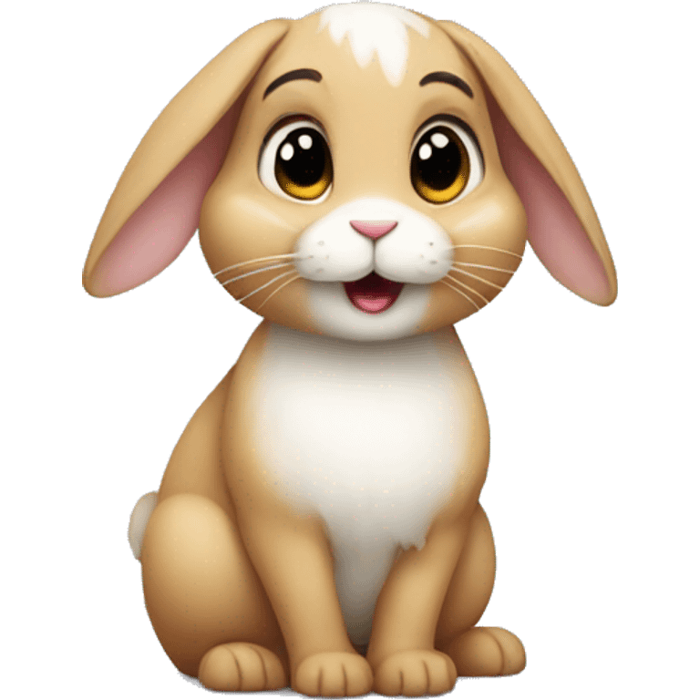 Cute rabbit  emoji