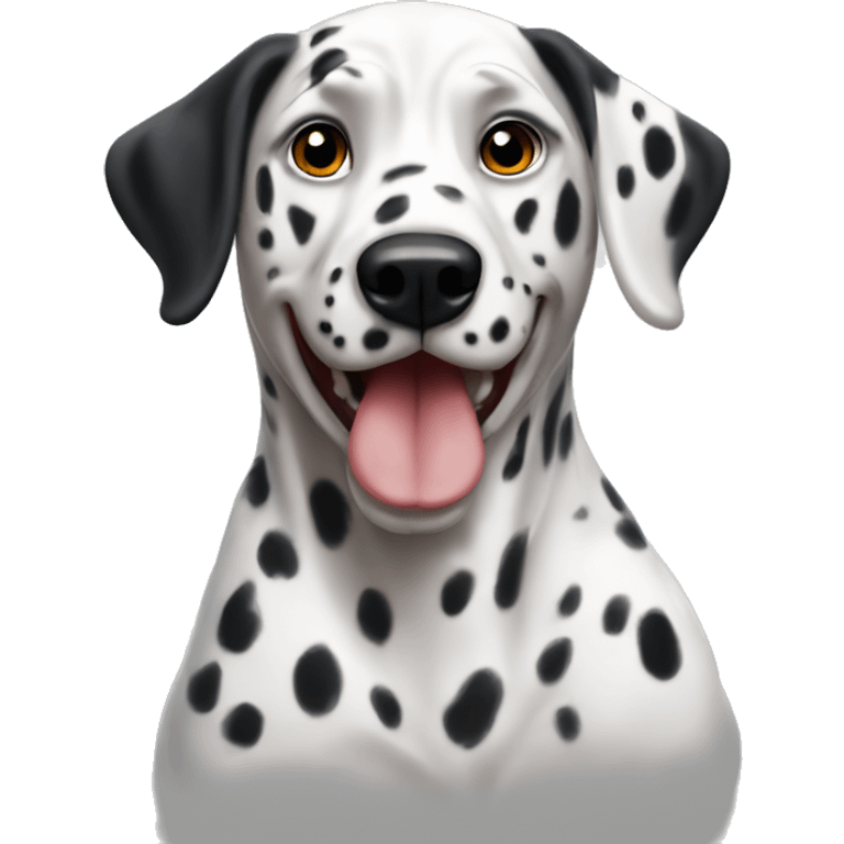 Dalmatian as Rambo  emoji