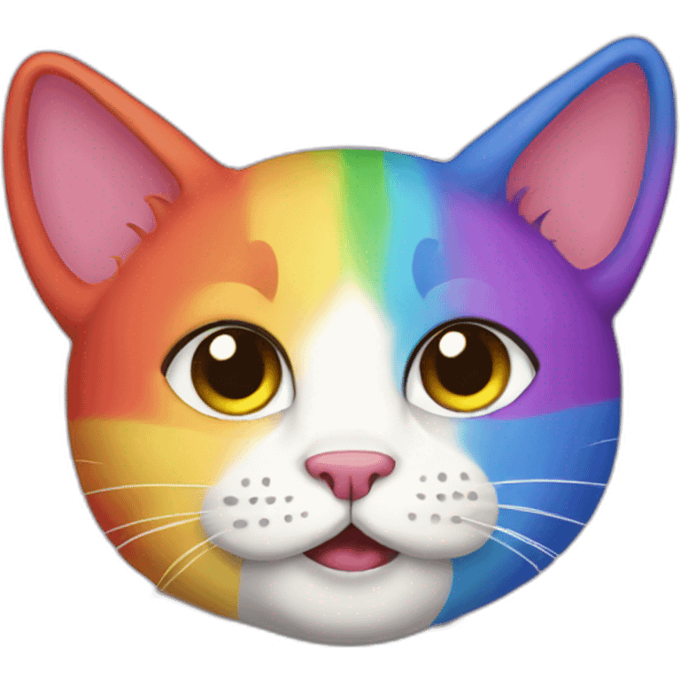 pride cat lgbt emoji