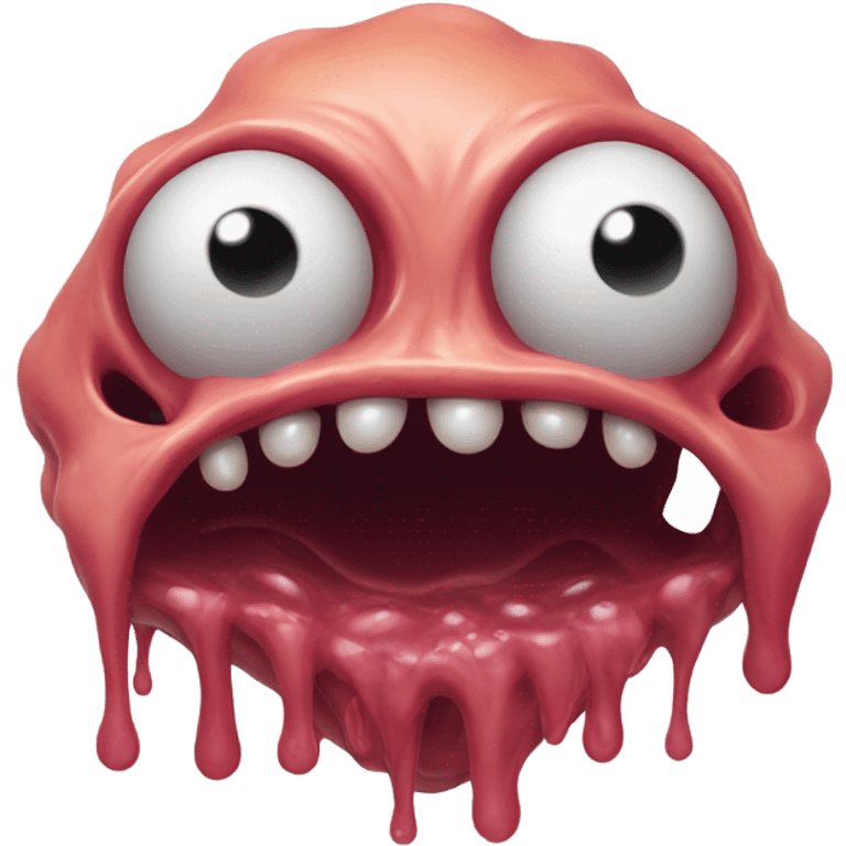 Melting monstrosity  emoji