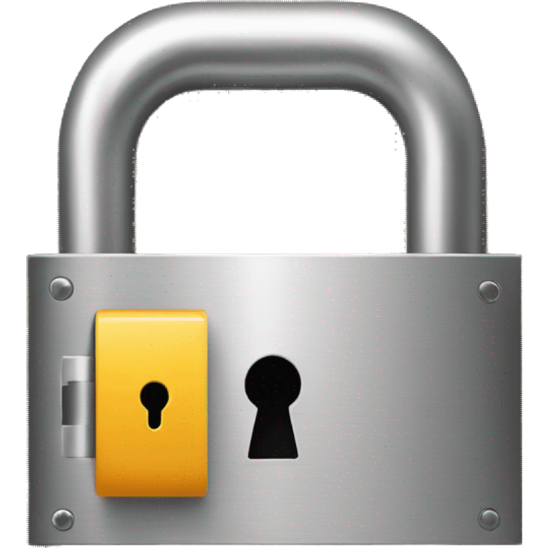 Use a lock and put an ssl in the middle of the lock symbol emoji