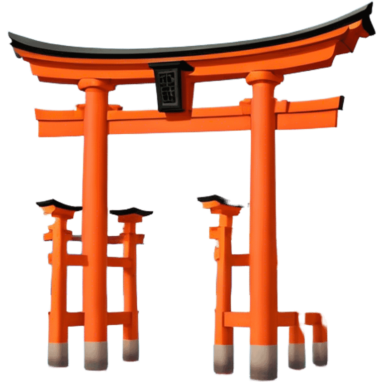 ​Cinematic Realistic Itsukushima Shrine, depicted as the iconic floating torii gate and shrine complex on the water, with vibrant vermilion hues contrasting against the serene blue sea and sky, rendered with intricate architectural details and soft, ethereal lighting that captures its spiritual beauty, emoji